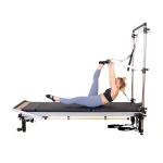 Align-Pilates C8-Pro Reformer with Half Cadillac Frame for studio use